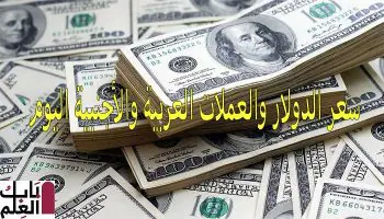 سعر الدولار اليوم