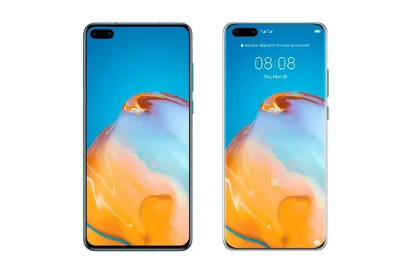 تكشف شاشة Huawei P40 الجديدة