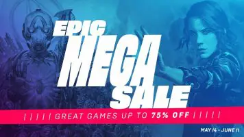 يبدأ متجر Epic Games Store Mega Sale