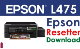 تحميل Resetter Epson L375 & L475 Printer تنزيل مجانى باب العلم