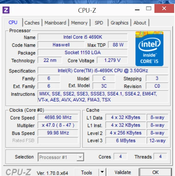 تحميل برنامج CPU-Z Latest Version 2021
