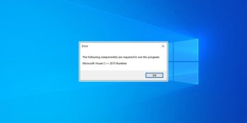 حل مشكله Microsoft Visual C++ Runtime Library Error in Windows 10 فى ويندوز 10