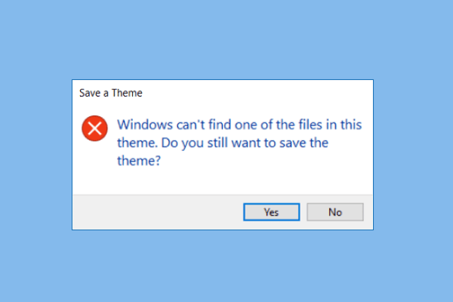 تعذر على Windows العثور على أحد الملفات