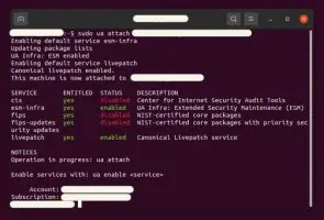 خمس سنوات أخرى من العمر إلى تثبيت Ubuntu LTS