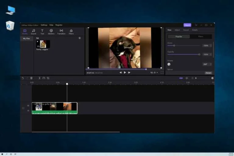 edit video quickly HitPaw Video Editor 930x620 1