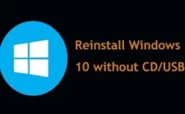 أعد تثبيت Windows 10 الجديد بدون استخدام أي قرص USB / DVD – الدليل الكامل