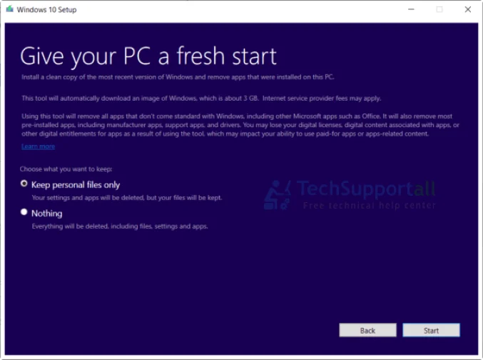 refresh windows tool