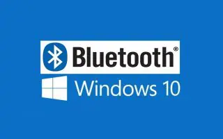 Windows 10 how to activate Bluetooth on PC send or