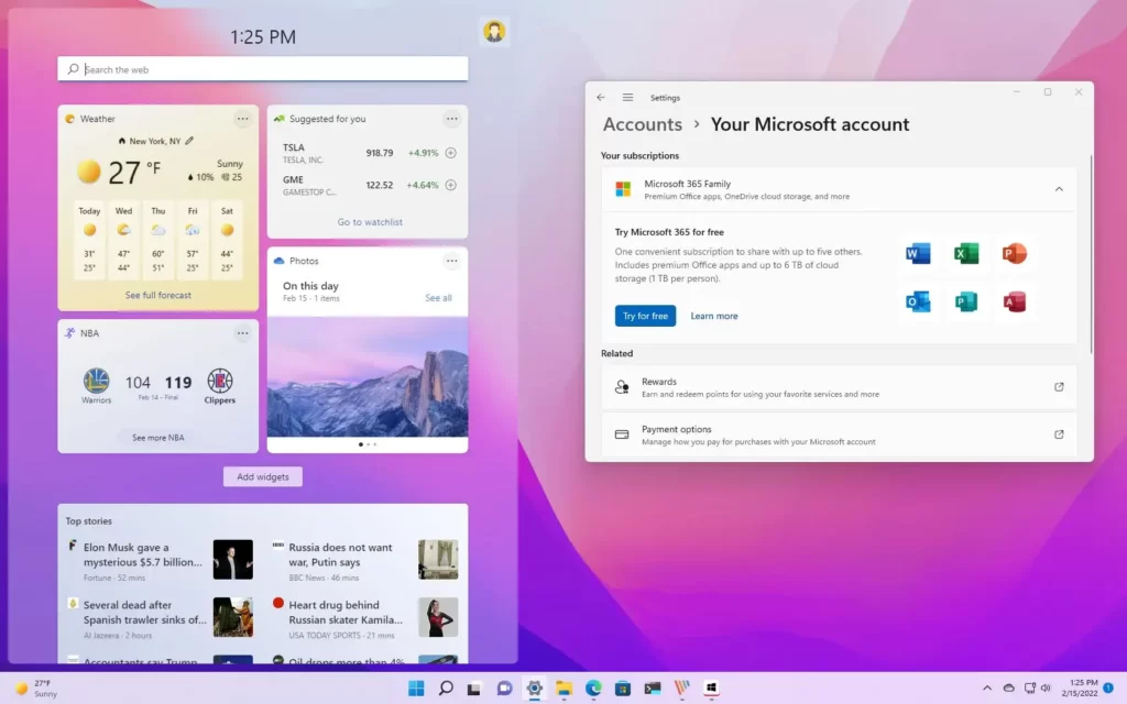 Windows 11 يتلقى تنزيل مميزات جديدة بانتظام خارج الإصدارات الرئيسية 