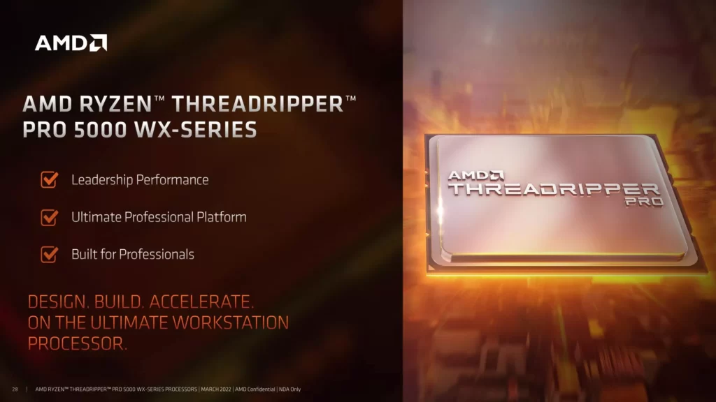 أصبح AMD Threadripper Pro 5000 رسميًا الآن