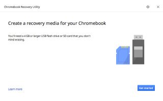 شرح أداة استرداد Chromebook 2022 