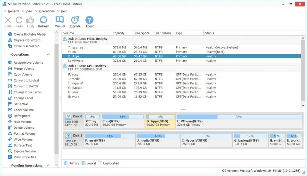 مراجعه برنامج NIUBI Partition Editor 2022 