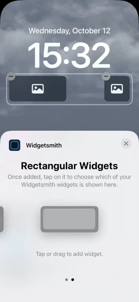 ios 16 lock screen widgets widgetsmith 1