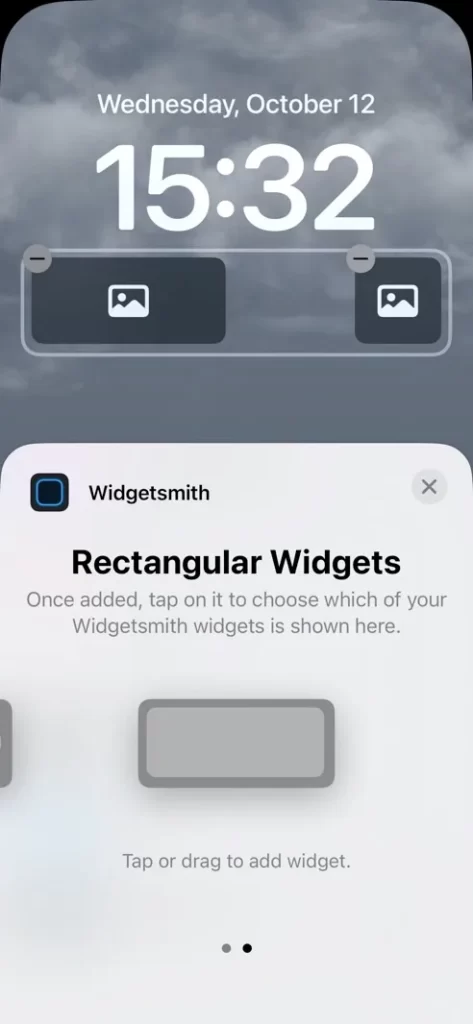 ios 16 lock screen widgets widgetsmith