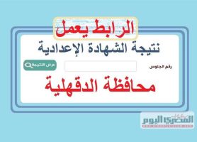 رابط نتيجة الشهادة الإعدادية 2023 الان في محافظة الدقهلية برقم الجلوس