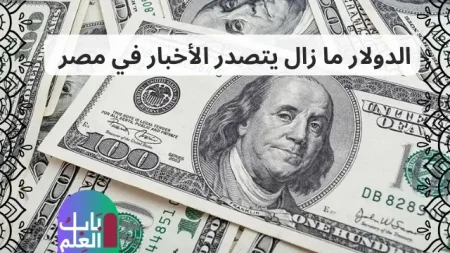 الدولار ما زال يتصدر الأخبار في مصر 2023